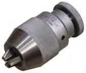 ) KDC80-MT2 0 5/16 MT-2 1-1/2 KDC130-MT3 0 1/2 MT-3 2-1/2 KDC130-MT4 0 1/2 MT-4 2-3/4 KDC160-MT3 1/8 5/8 MT-3 3-1/2 KDC160-MT4 1/8 5/8 MT-4 4 PRECISION KEYLESS DRILL CHUCKS-TAPPER MOUNTED These