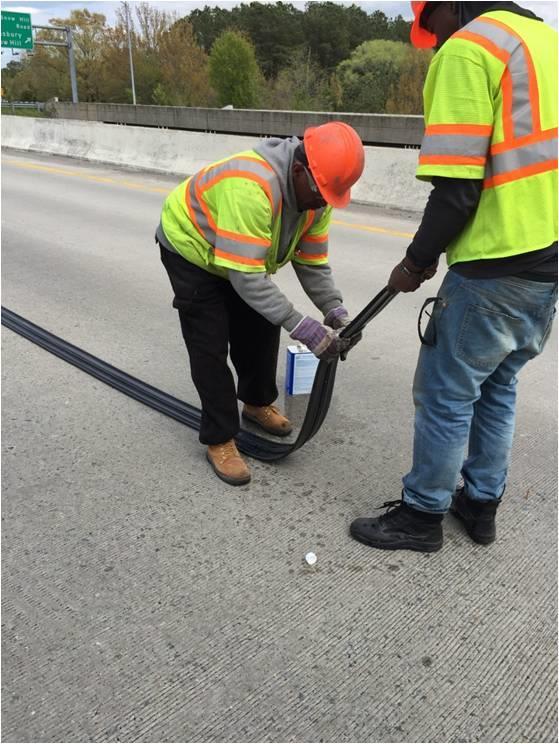 Traffic must not be allowed to pass over open joint after primer has been applied. Installation must be completed the same day as primer application.