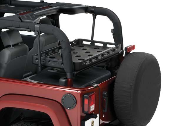 Installation Instructions Lower Cargo Rack Application: Jeep Wrangler 2003 Current Part Number: 41437 US Patent 6799706 www.bestop.com - We re here to help!