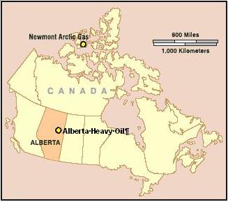 Alberta Heavy Oil Newmont owns 100% of 15 square miles of heavy oil leases in Alberta Neighbors 4 other significant SAGD projects Newmont managed drill programs in 2004 and 2005 (36 wells) for