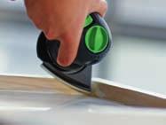 Corners World first: the triangular sanding pad transforms the ROTEX into a delta