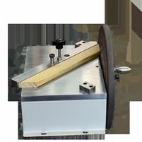 Using Your Miter Disk Sander This disk sander is used to true up your mitered frame cuts.