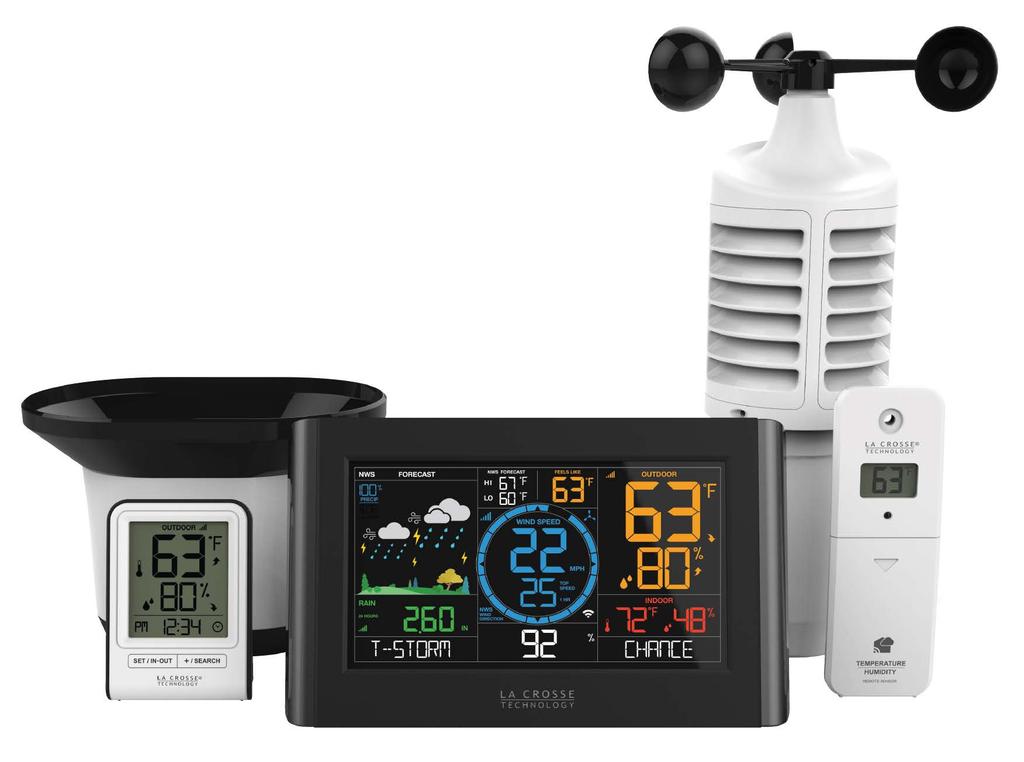 PROFESSIONAL Remote Monitoring Weather Station Welcome! -------------- Congratulations on your new Professional Weather Station and welcome to the La Crosse Technology family!