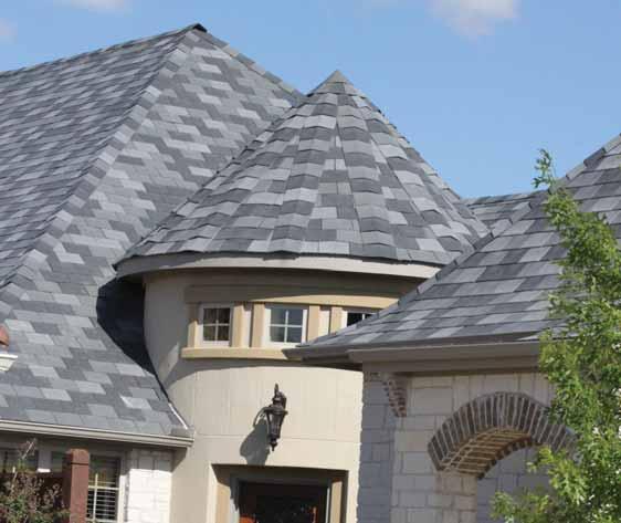 Mixes Available for Aledora Slate and Classic Slate roofing, our Inspire mix program allows you to choose as many as six different colors to create a roofing color palette that is uniquely yours.