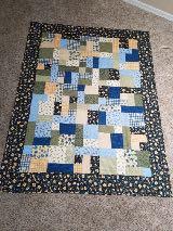 Patty s Photo Album: My first quilt was the Yellow Brick Road pattern.