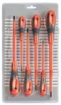 Insulated screwdrivers 600 Series Insulated blade for live use in live systems up to 1000 V AC and 1500 V DC (low voltage) Professional quality at a highly competitve price Voluminous 2 component
