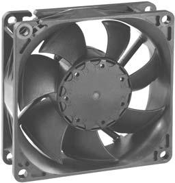 1 General Fan type Rotational direction looking at rotor Airflow direction Bearing system Mounting position Fan counterclockwise Air outlet over struts Sleeve bearing horizontal/vertical rotor up 2