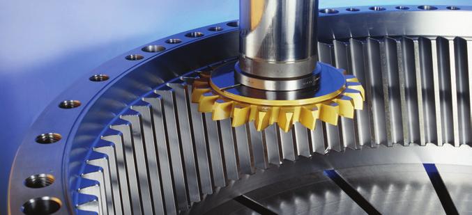 electronic helical guide Now available: Electronic Helical Guide (ES) technology for large machines. Shaping head design with Electronic Helical Guide (ES).