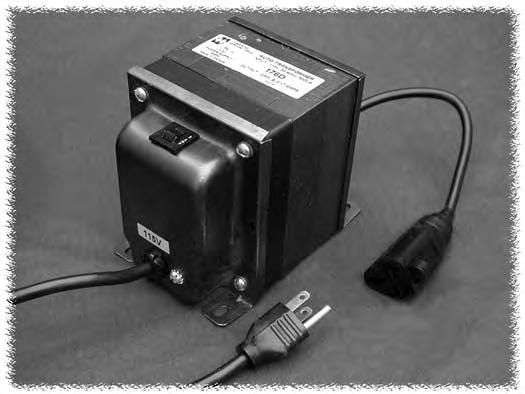 "Auto" Step Up - Plug In (176 Series) Autotransformer Step Up - Plug In (115V to 230V) Single winding, does not provide isolation, for use where equipment is already isolated and only voltage change