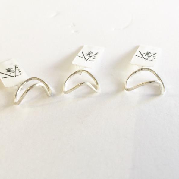 5; SRP: $67 Slither ring sizes: 3-8 ARGENTIUM SILVER //