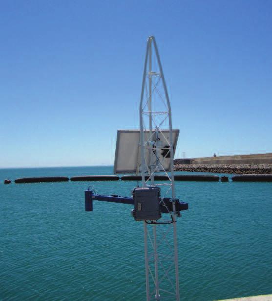 EASY INSTALLATION The installation of the DATAMAR tide gauge is very simple, as it does not require underwater work or complicated adjustments.