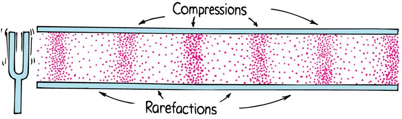 Sound Sound = longitudinal compressionexpansion wave within matter Fluids: compression = higher pressure vs.