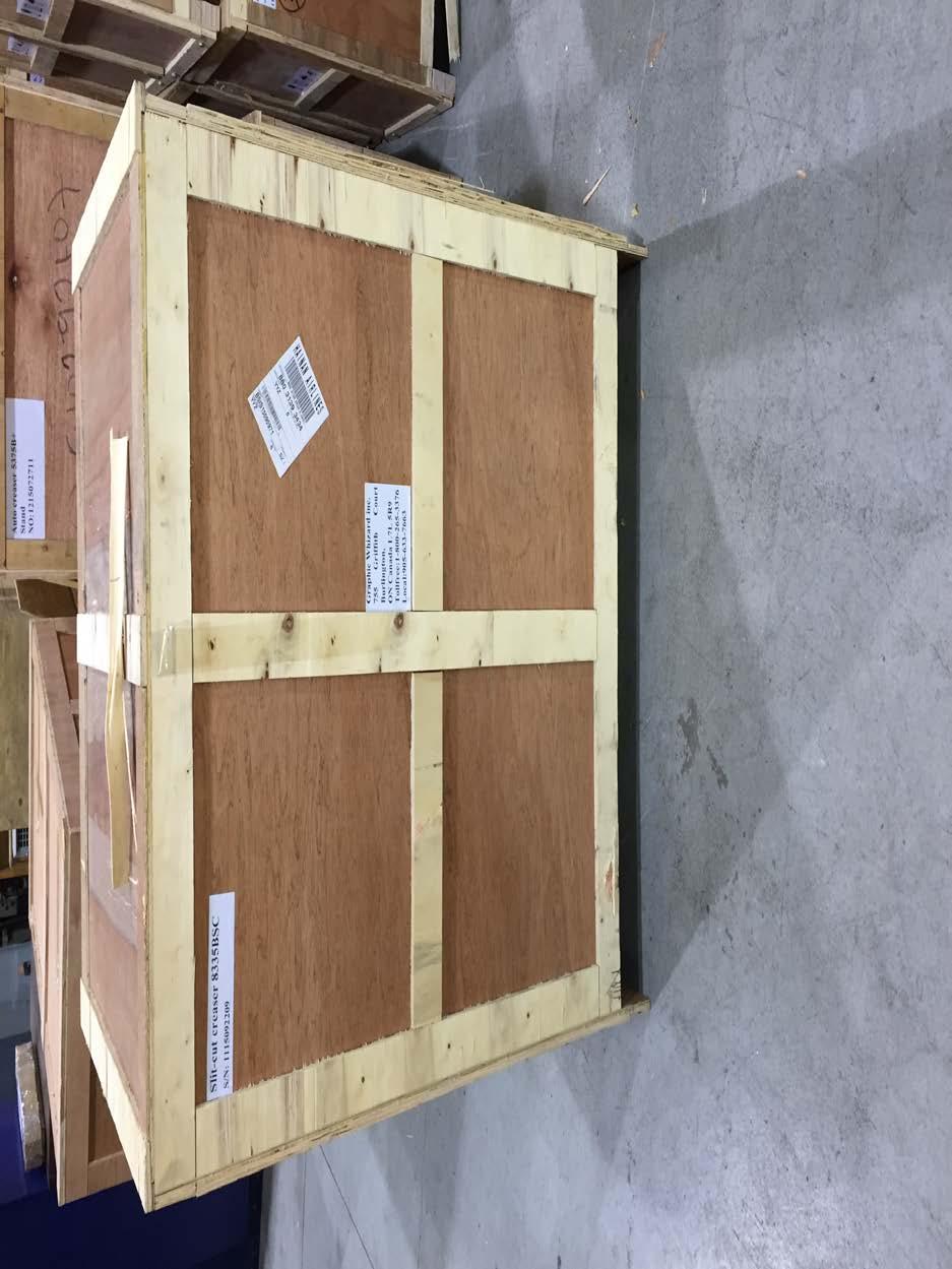 The PT 335SCC Multi The PT 335SCC Multi ships in one crate with little additional assembly needed.