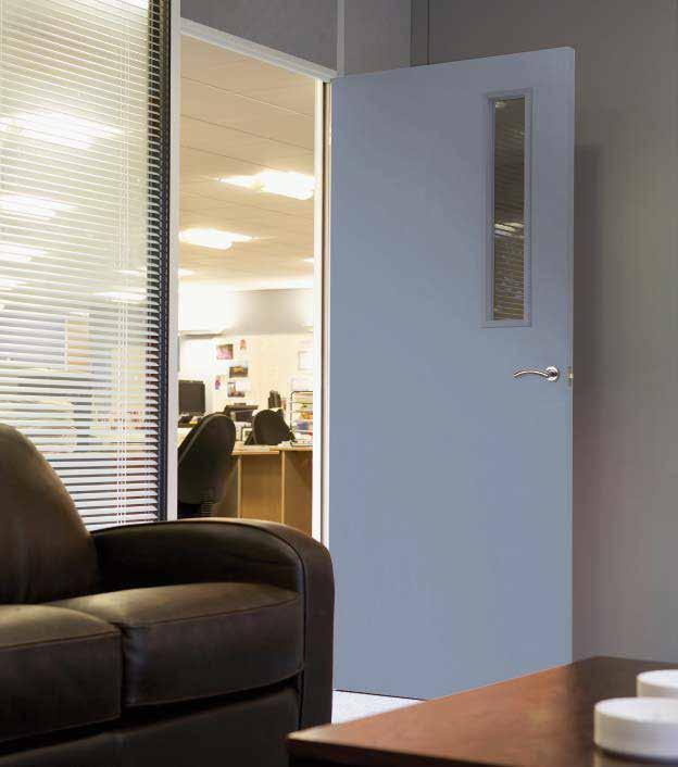 Ply 3G Glazed With a single vertical narrow window, the Ply 3G Glazed works well in many commercial environments.