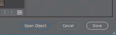 The Open Object button opens the image as a Smart Object layer in Photoshop; you can double-click the Smart Object thumbnail in the Layers panel to open Camera Raw