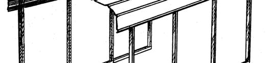 Install the trim on the gable ends first starting at one corner, up along the gable and down to the other corner.