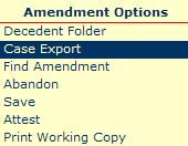 Click the YES checkbox to confirm that you wish to submit this amendment, then click the button.
