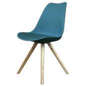 45cm and with cushion 48cm Weight of chair: 6kg All of this creates the perfect designer chair.