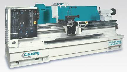 Clausing/Colchester 18" (460mm) 21" (554mm) Swing, Variable Speed Lathe Standard Features.