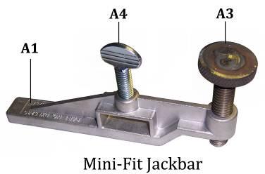 Chart 9 Universal Jackbar Jackbar Universal Thumb Locking Machine Self-Locking Brass Jackscrew Spring Model Holder Jackbar Screw Plate Screw Nut