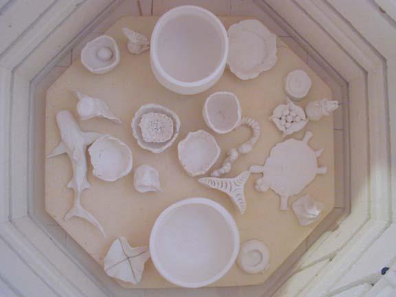 Bisque ware Bisque: Unglazed ceramic ware that has been fired at a low temperature
