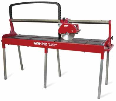TILE MADE IN USA Scan for Video MK-212-6 Tile & Stone Saw The MK-212 Professional Tile and Stone Saws are built rugged and portable for use on any jobsite.