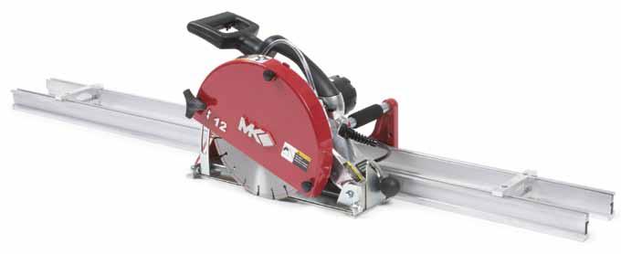 TILE Optional Vacuum Clamp System MK-1590 1-3/4 Hp, 12" Stone Rail Saw The MK-1590 Stone Rail Saw has been designed and built to exacting standards.
