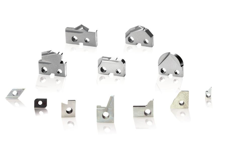 specific tool holders and inserts can be conceived, specified and manufactured to meet the precise needs of a particular production operation.