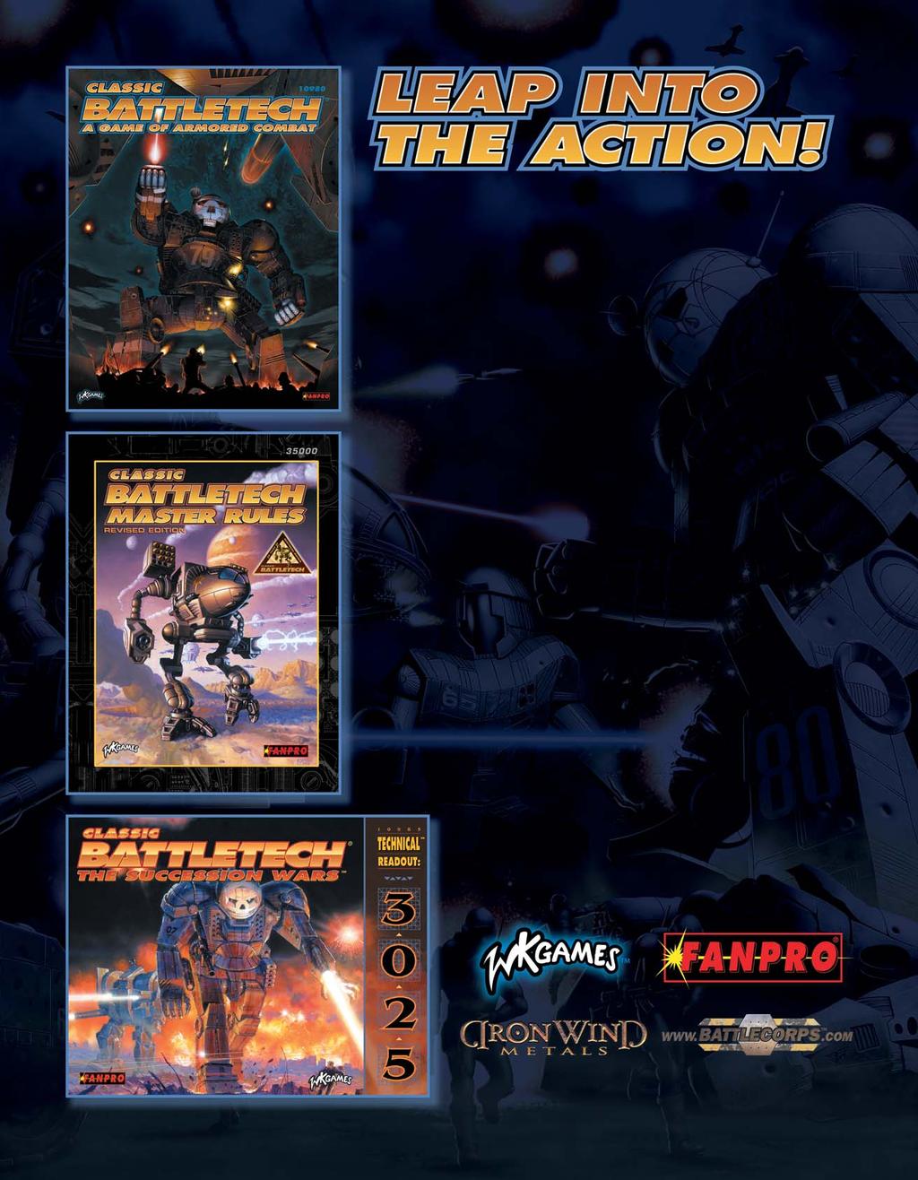 CLASSIC BATTLETECH: A GAME OF ARMORED COMBAT The introductory game in the Classic BattleTech line, the Classic BattleTech box set hurtles you onto the battlefields of the thirty-first century.