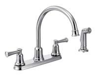 Kitchen Pulldown Faucet 1- or 3-Hole Application 24" Flexible Supply Lines