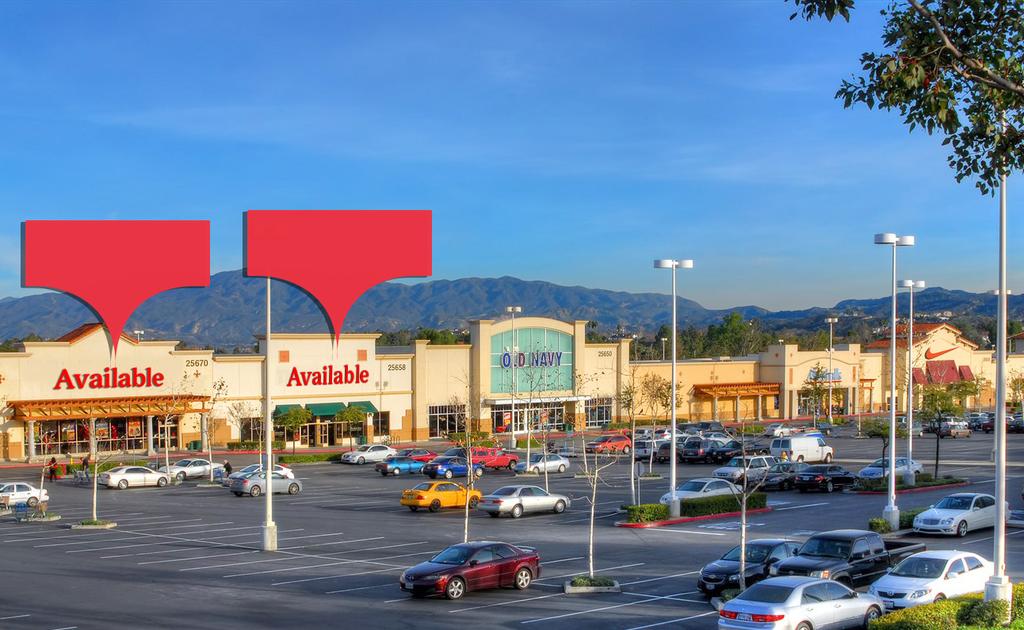 Anchor Space Available Property Highlights Come Join 40+ National Tenants at one of the largest shopping centers in the surrounding area (700k+ SF) Attractive architecture throughout Site I and Site