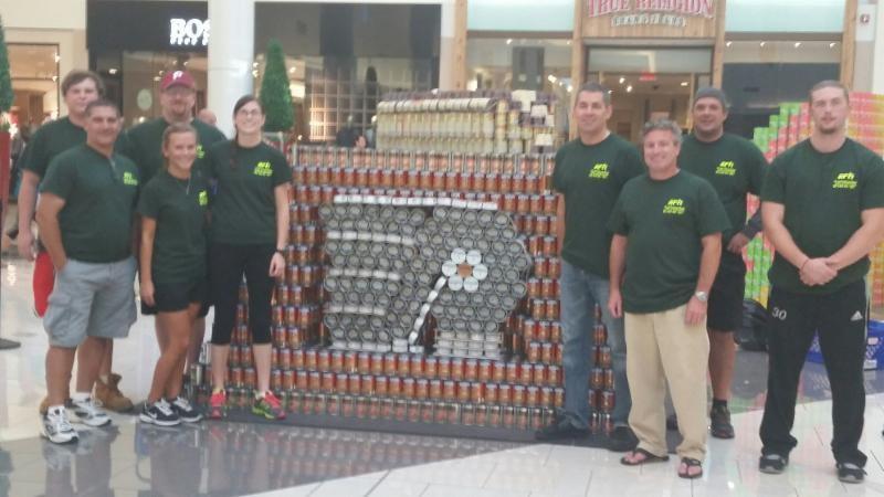 ARH's CANstruction Entry Wins Five Awards While Raising 11,000 Cans for South Jersey Food Bank ARH designed and constructed "We CAN-Do Wit" earned five prizes including the