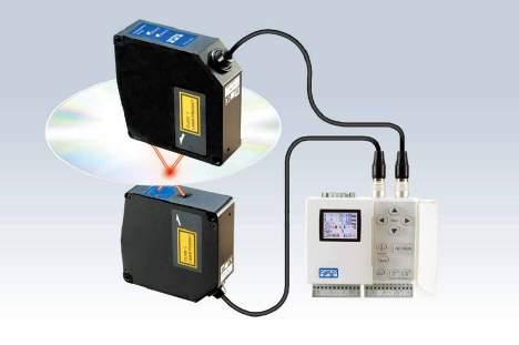 laser displacement sensor series 487 Functions (amplifier unit) Controller with built-in monitor This is the industry s first amplifier featuring a controller with built-in monitor.