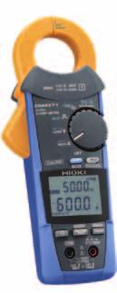 CLAMP METER CM4371 CM4373 Rugged clamp meters for the toughest situations CM4371: 600 Arms, clamp aperture: 33 mm dia. CM4373: 2000 Arms, clamp aperture: 55 mm dia.