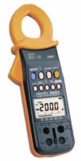 CLAMP ON AC/DC HiTESTER 3290 CLAMP ON AC/DC SENSOR CT9691 CT9692 CT9693 All the Functions You Need for Measurement at DC or 1Hz and Up 3284 3285 TEST LEAD L9207-10 1 CARRYING CASE (for 3284) 9399 1