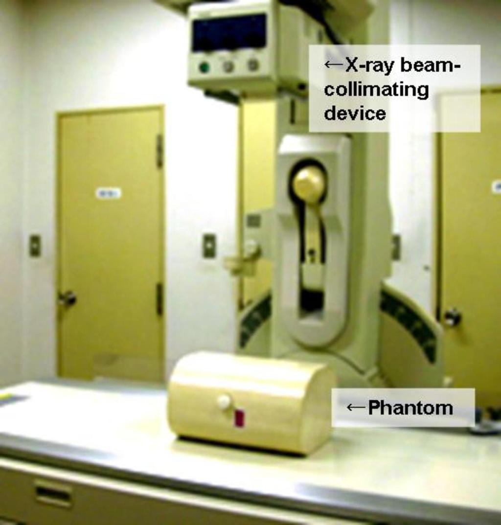 Fig. 2: Over-table X-ray tube system and