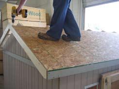 C. 93 94 Continue OSB sheeting