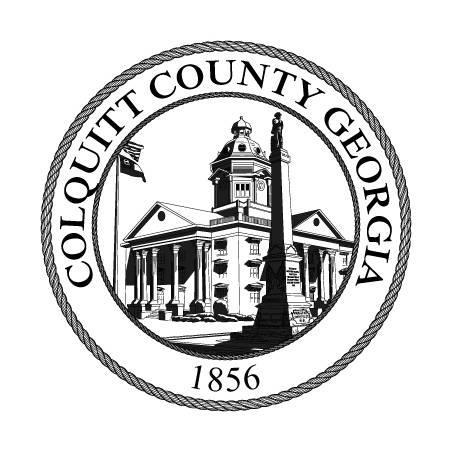 COLQUITT COUNTY BOARD OF COMMISSIONERS 101 East Central Avenue TERRY R.
