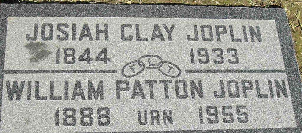 OCCGS Civil War Veterans Project Veteran s Information Veterans Name: Josiah Clay JOPLIN Birth Date: 15 September 1844 Location: Bedford County, Virginia Death Date: 19 June 1933 Location: Orange