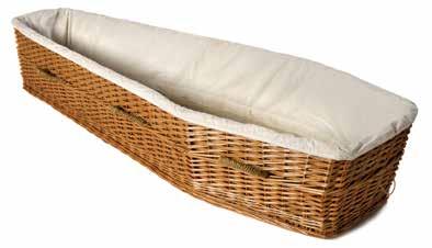 willow coffins hand woven in