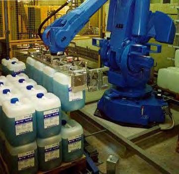 Robots can Palletize Canister