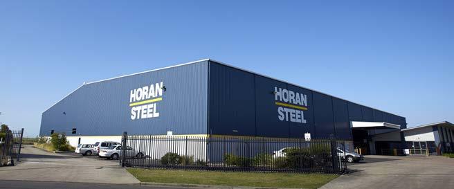 LEADERS IN STEEL DISTRIBUTION AND VALUE-ADDED PROCESSING Established in 1921, Horan Steel is a privately owned company that has an excellent reputation as an extremely reliable, robust and well