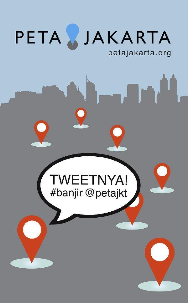 PetaJakarta Case Study the PetaJakarta social informatics research program harvest social media build flood maps is the