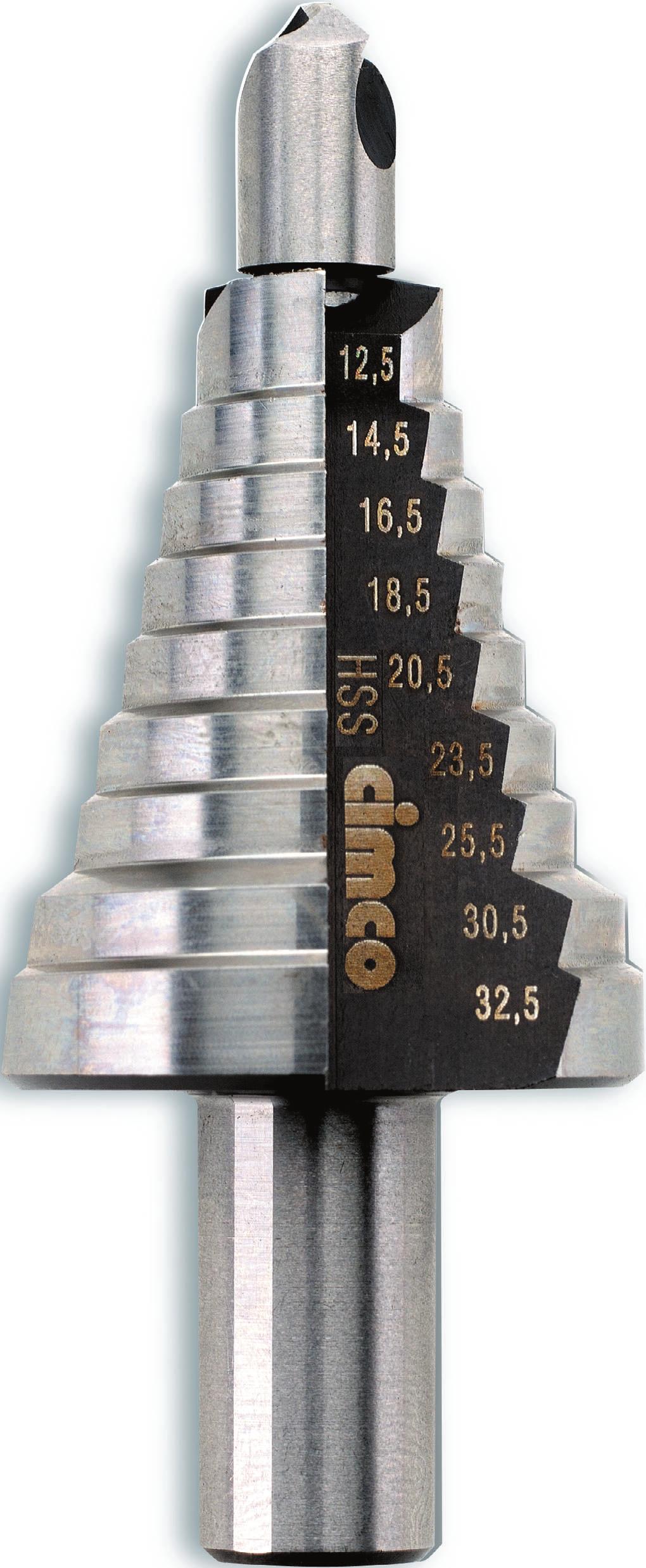 Once the centring drill become worn, it is only these drill that are replaced within in a matter of seconds and not the entire drill bit which saves a lot of money.