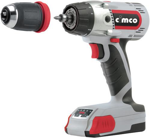 . V -speed cordless screwdriver Powerful cordless combination drill in compact and light design.