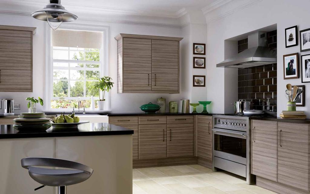 waverley driftwood Imagine picking up pieces of driftwood on a far off sunny beach and waking up in your new Waverley Driftwood kitchen.