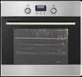 Positions 15 Amp Hard Wired size: 580mmW x 510mmD size: 595mmW x 575mmD x 595mmH 60cm electric oven size: 595mmW x 575mmD x 595mmH 6 Function Stainless Steel Electric Oven 3