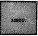 Well-preserved in the Postal Museum is a complete set of sheets (from Plate I of the overprint) in line perforation. Fig. 253. Test Fig. 254. Inverted Fig. 255.