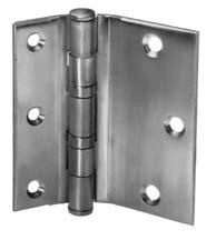 Applications Less Common flush door/frame/wall application TA2771 Application Full Surface Hinge A fire labeled wood door (without sufficient hinge reinforcement) or a kalamein (metal-clad wood door)