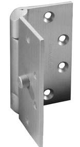 Three Knuckle Hospital Tip Heavy Weight Series Recommended for use on high frequency and/or heavy wood or metal doors in schools, hospitals or other public buildings where security requirements exist.